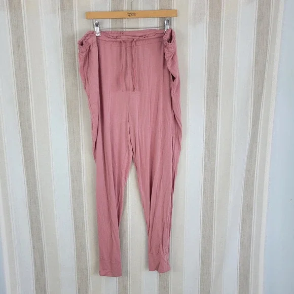Posh Peanut Bamboo Pajamas Set Mauve Pink Size 2XL - Picture 6 of 9